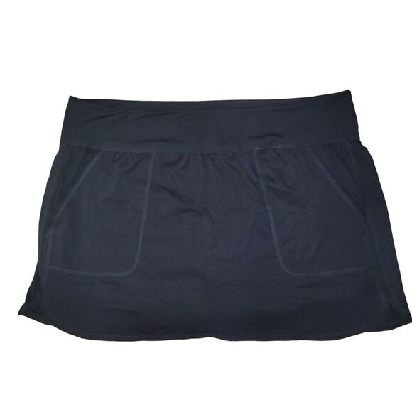 Zuda Plus Size Black Athletic Skort Size 2x - Picture 1 of 7
